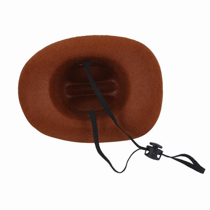 Adjustable Pet Cowboy Hats