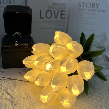 Light Up LED Tulip Bouquet