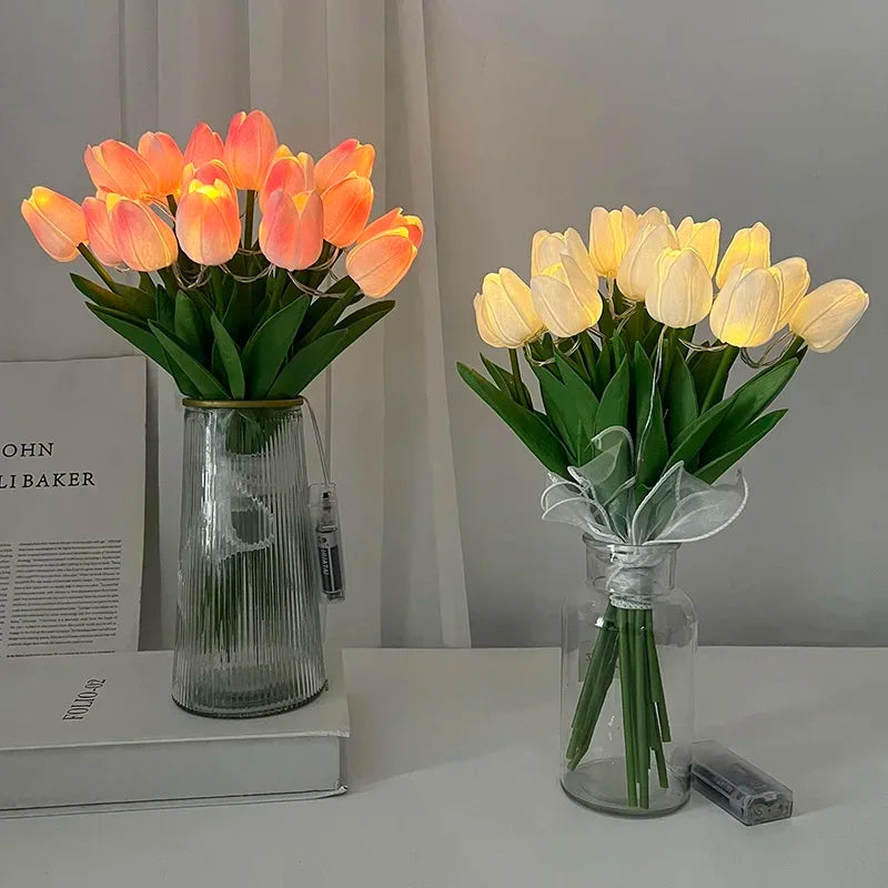 Light Up LED Tulip Bouquet