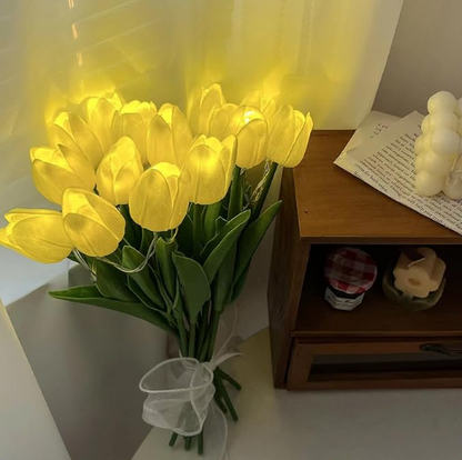 Light Up LED Tulip Bouquet