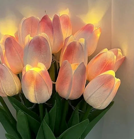 Light Up LED Tulip Bouquet