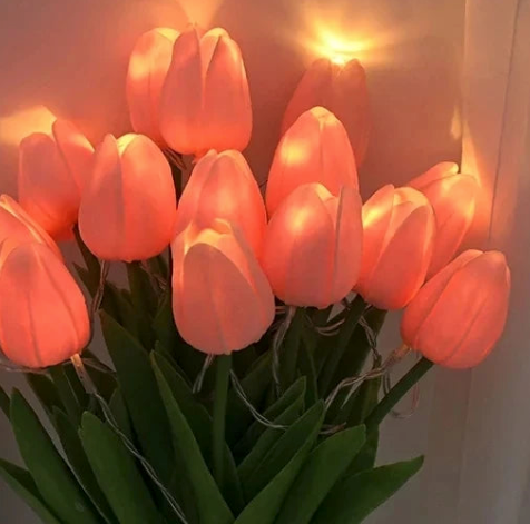 Light Up LED Tulip Bouquet